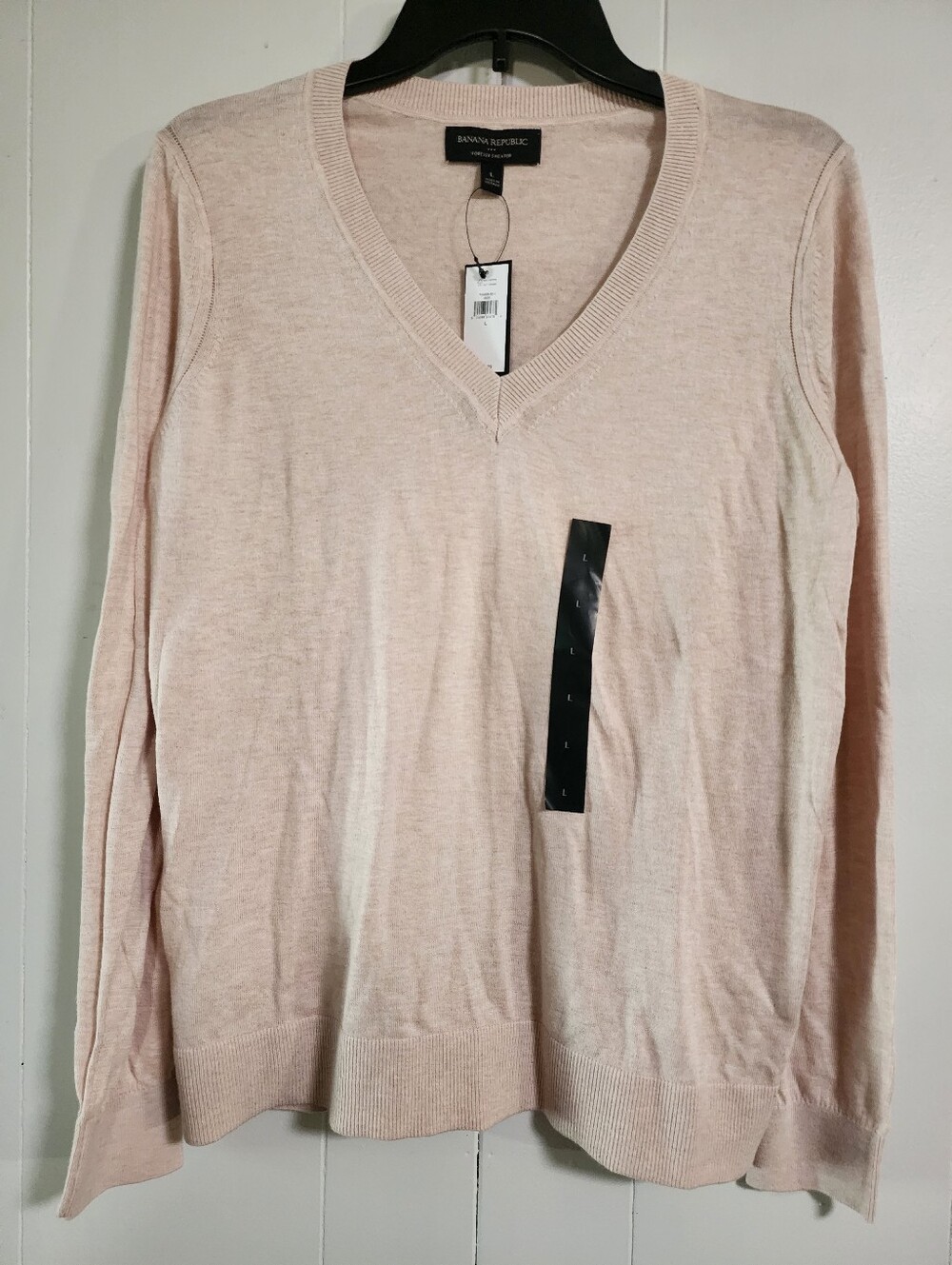 NWT Banana Republic Long-Sleeve Forever Sweater, Large, $50 MSRP